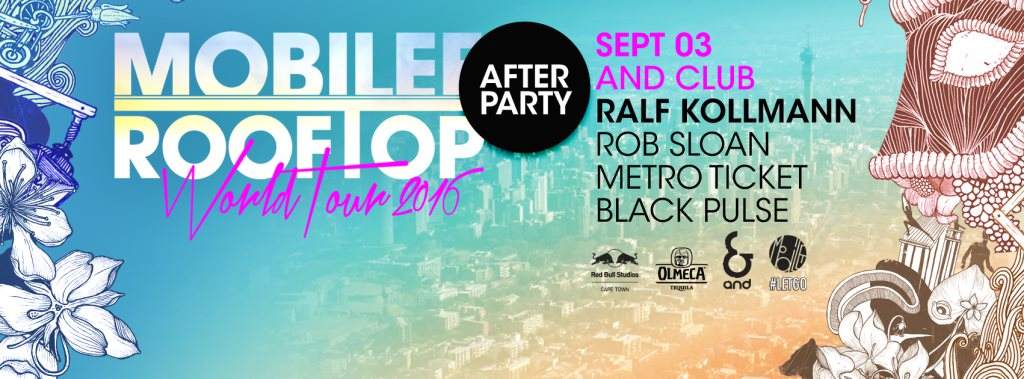 Mobilee Rooftop Johannesburg: After Party - フライヤー表