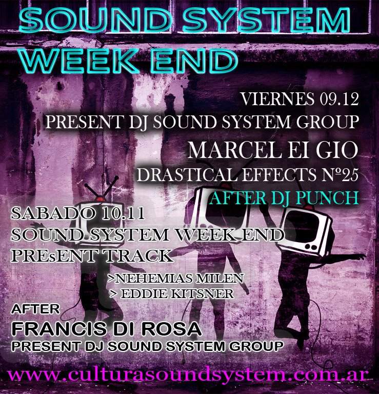 Marcel Ei Gio Soundsystemgroup//after Dj Puch//dj Francis Di Rosa - Página frontal