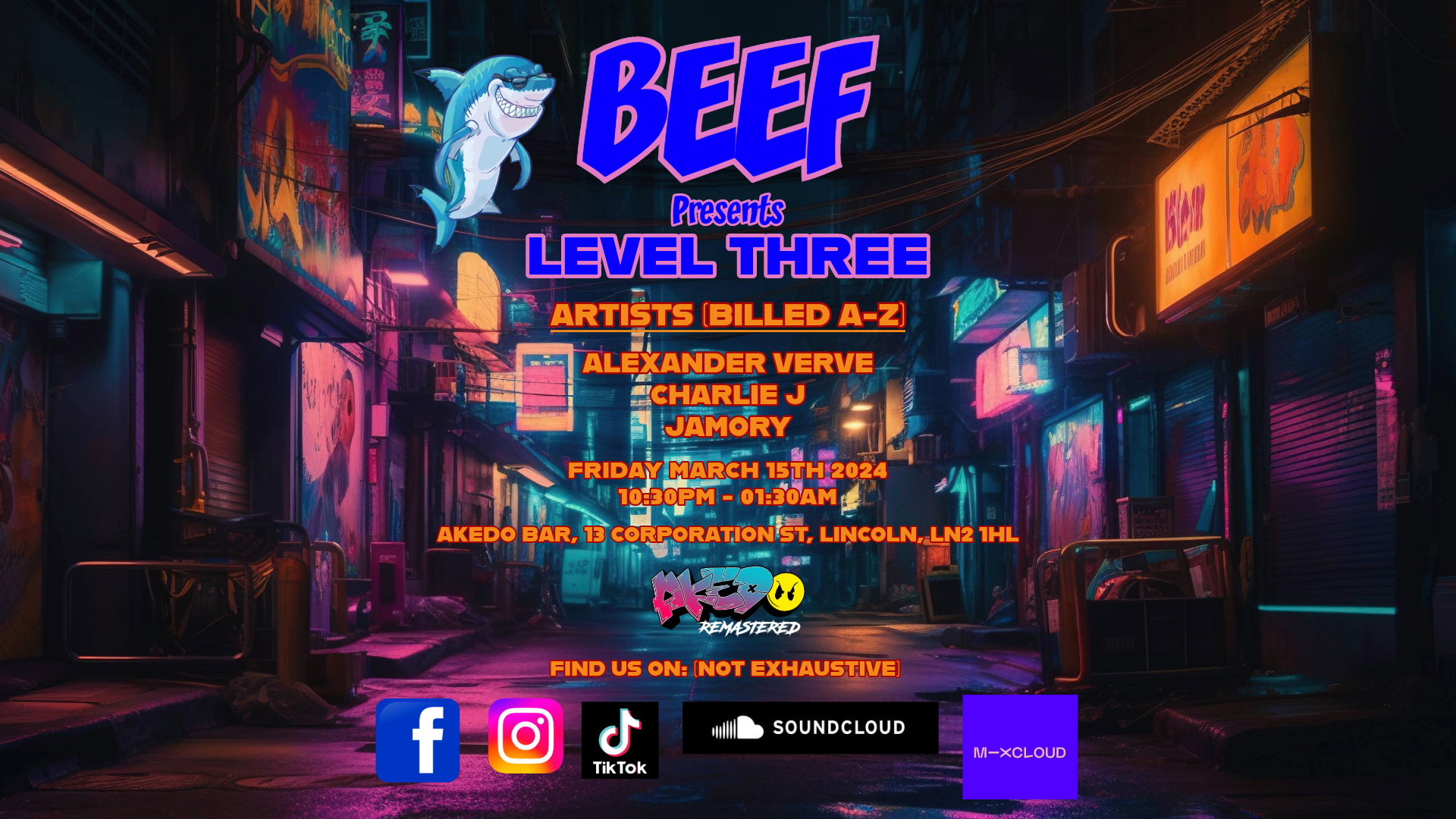 BEEF presents Level Three - Página trasera
