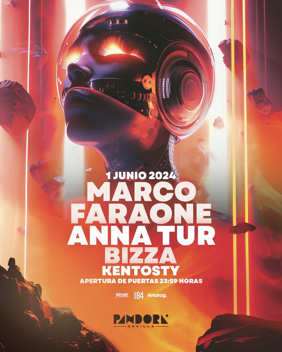 Marco Faraone y Anna Tur en Pandora Sevilla - Página frontal