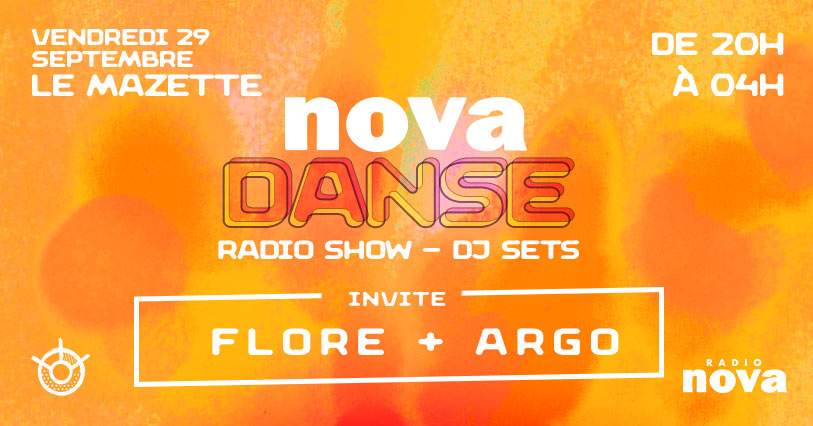 Nova Danse • Flore + Argo - Página frontal