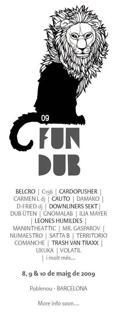 Fundub Festival 2009 - Página frontal