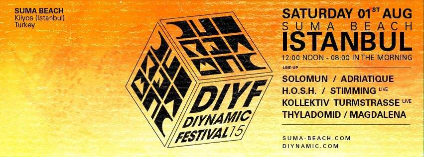 Diynamic Festival Pre-Party - フライヤー表