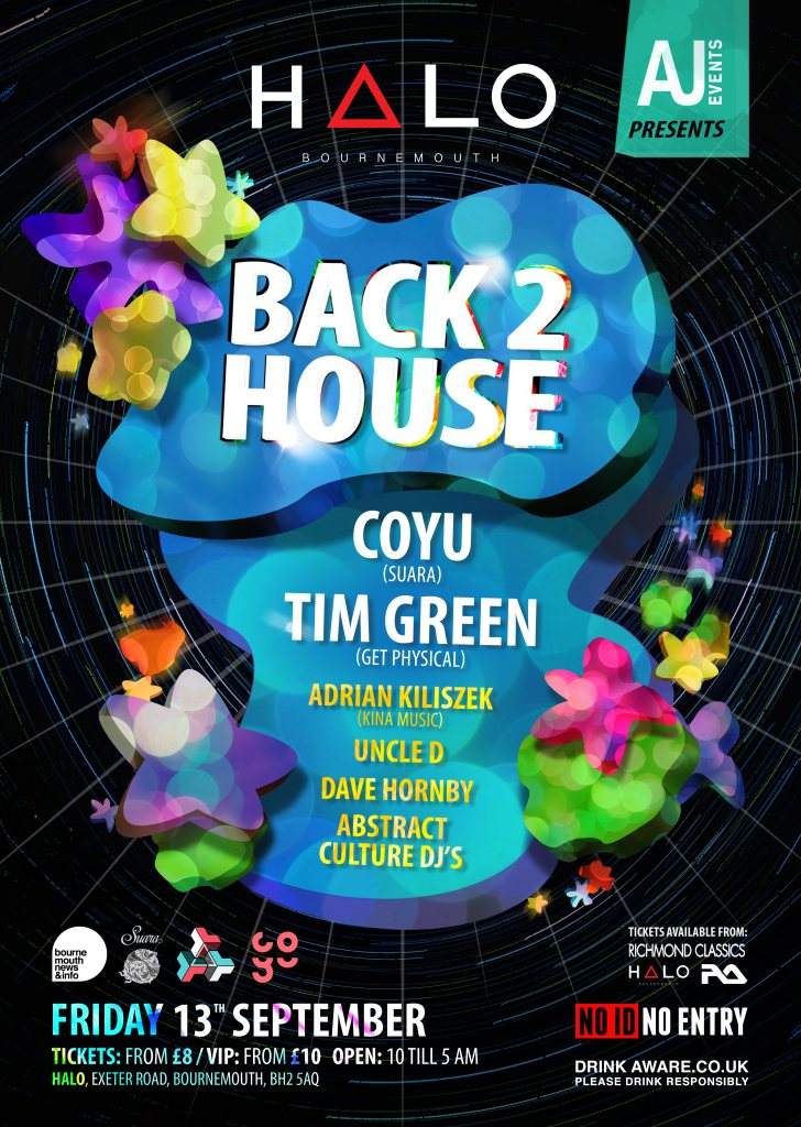 Back2house Feat. Coyu and Tim Green - フライヤー裏