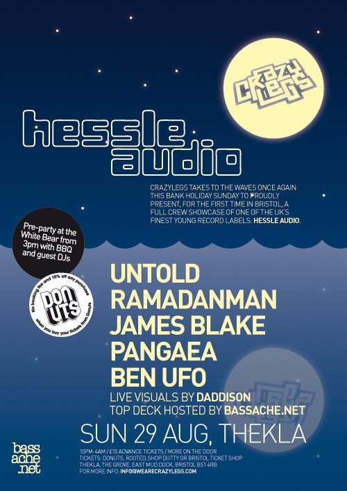 Crazylegs X Hessle Audio: Untold, Ramadanman, James Blake, Pangaea & Ben Ufo - Página frontal