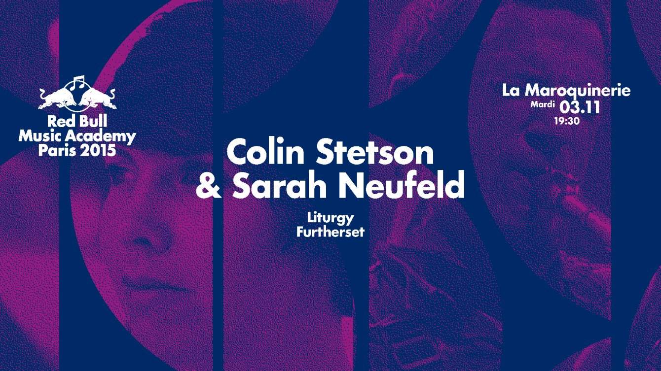 Red Bull Music Academy Présente Colin Stetson & Sarah Neufeld + Liturgy - Página frontal