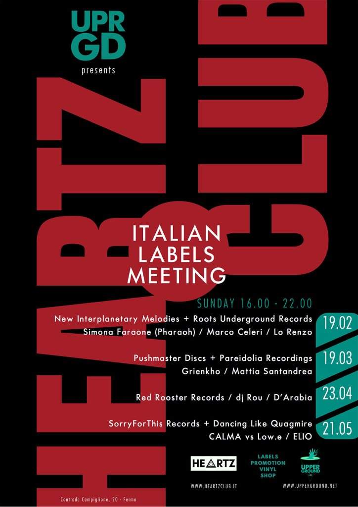 Italian Labels Meeting - フライヤー表