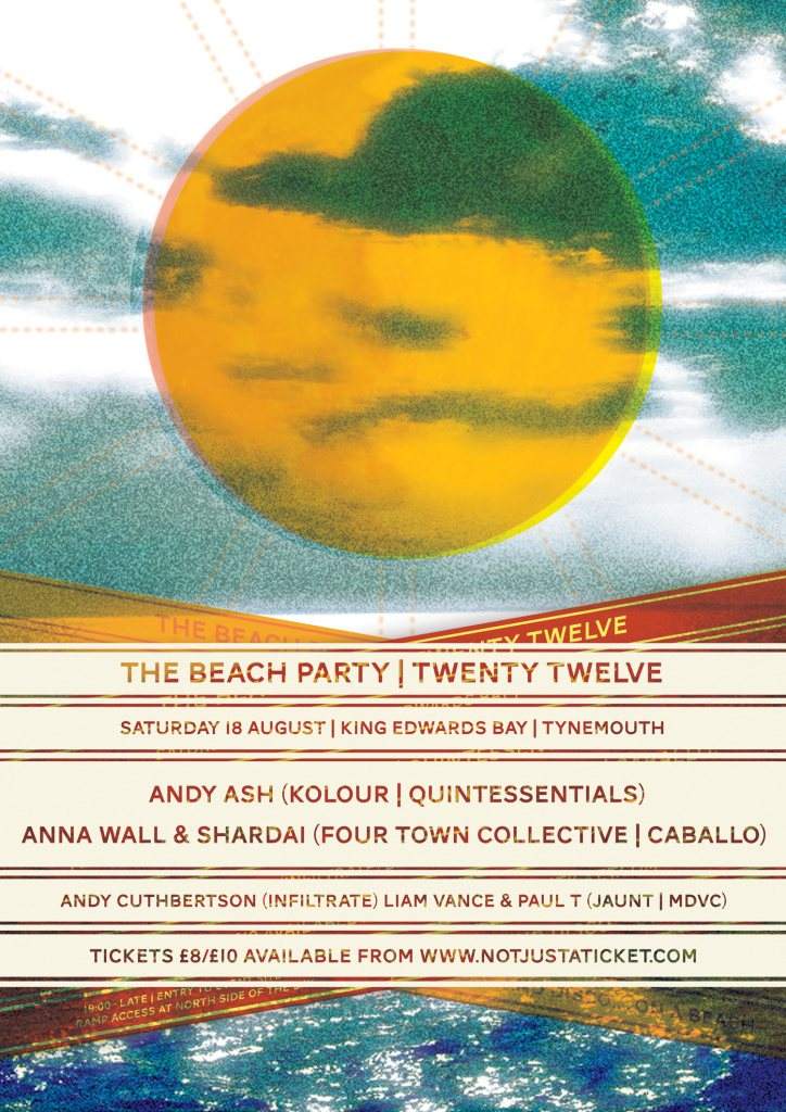 The Beach Party - Twenty Twelve - Página frontal