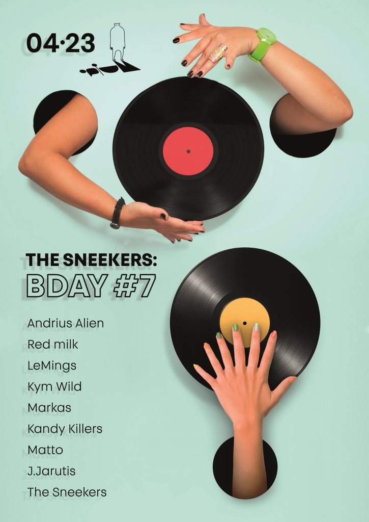The Sneekers B-Day - フライヤー表