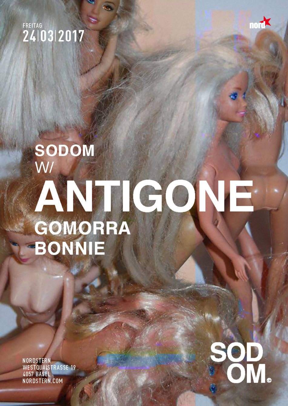 Sodom with Antigone - Página frontal