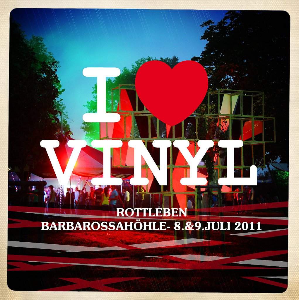 I Love Vinyl Open Air 2011 - フライヤー表