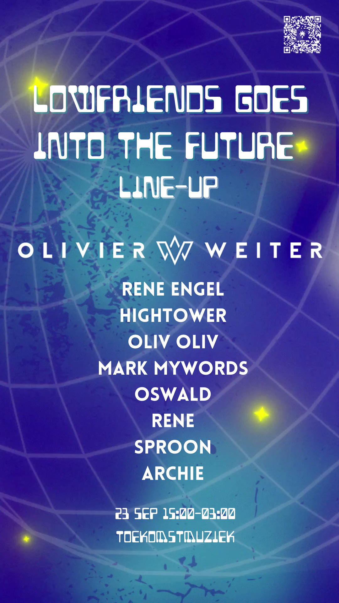 Lowfriends Goes Into The Future with special guest Olivier Weiter  - Página frontal