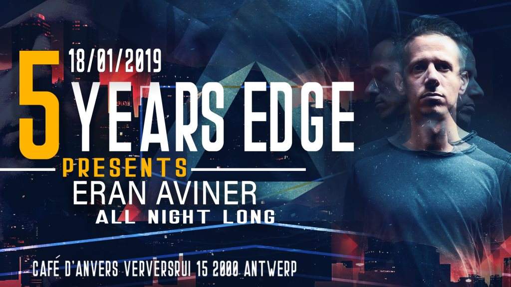 5 Years EDGE Pres. Eran Aviner (All Night Long) - Página frontal