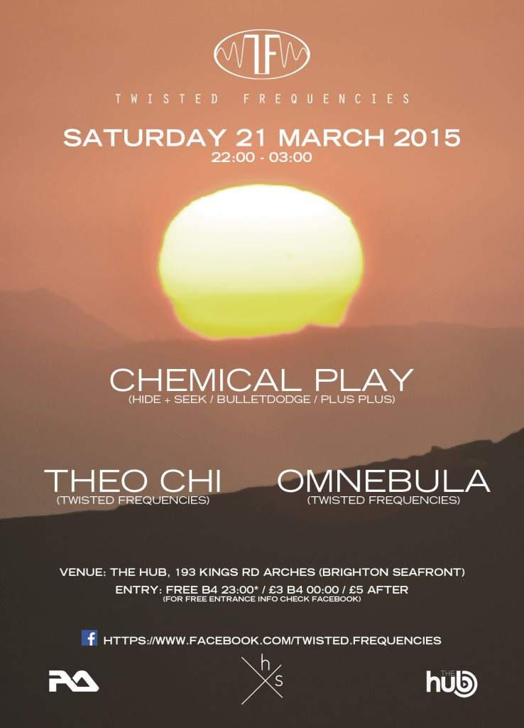 Twisted Frequencies Pres. Chemical Play W/ Chemical Play, Theo Chi, Omnebula - Página frontal