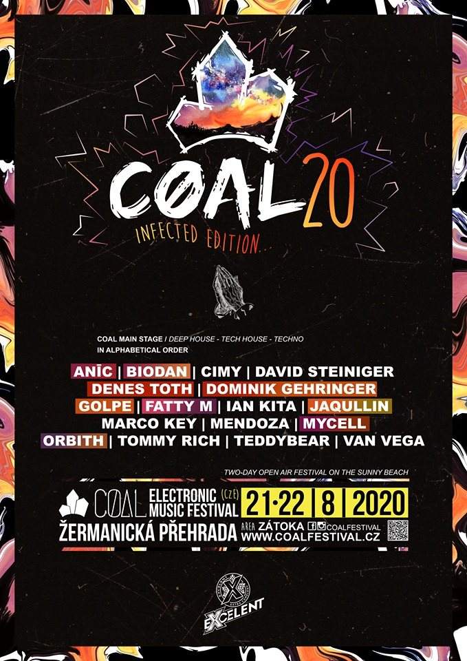 Coal Festival 2020 - フライヤー表