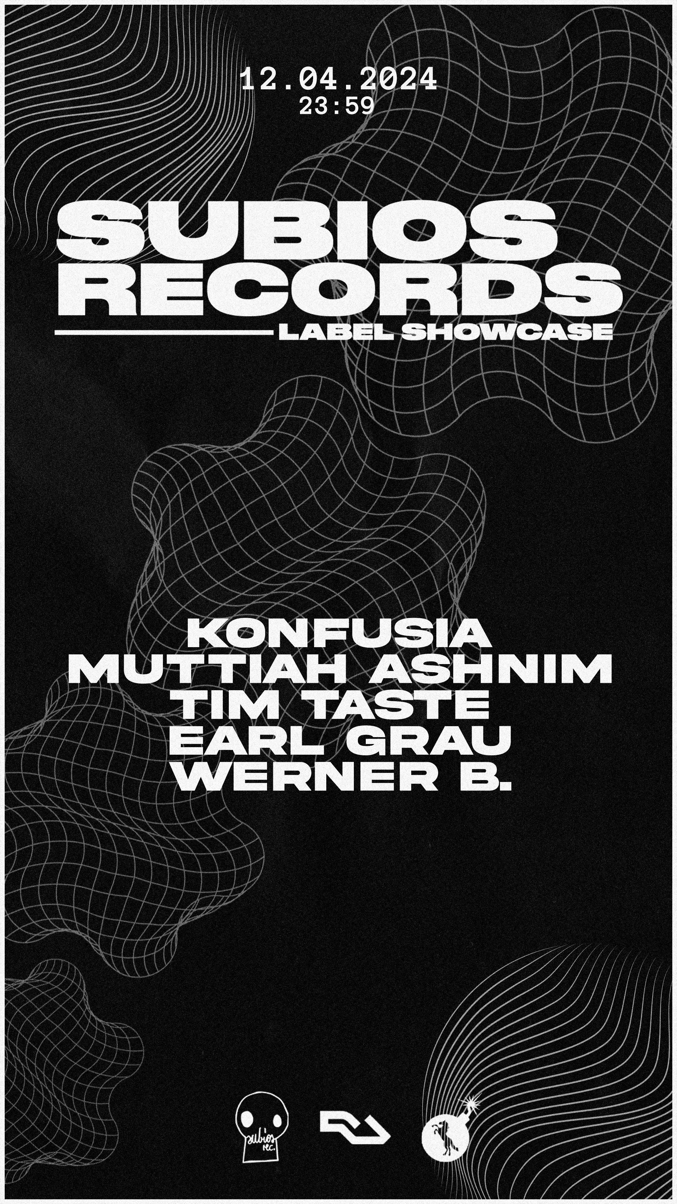 Subios Records Showcase with Konfusia, Muttiah Ashnim - Página frontal