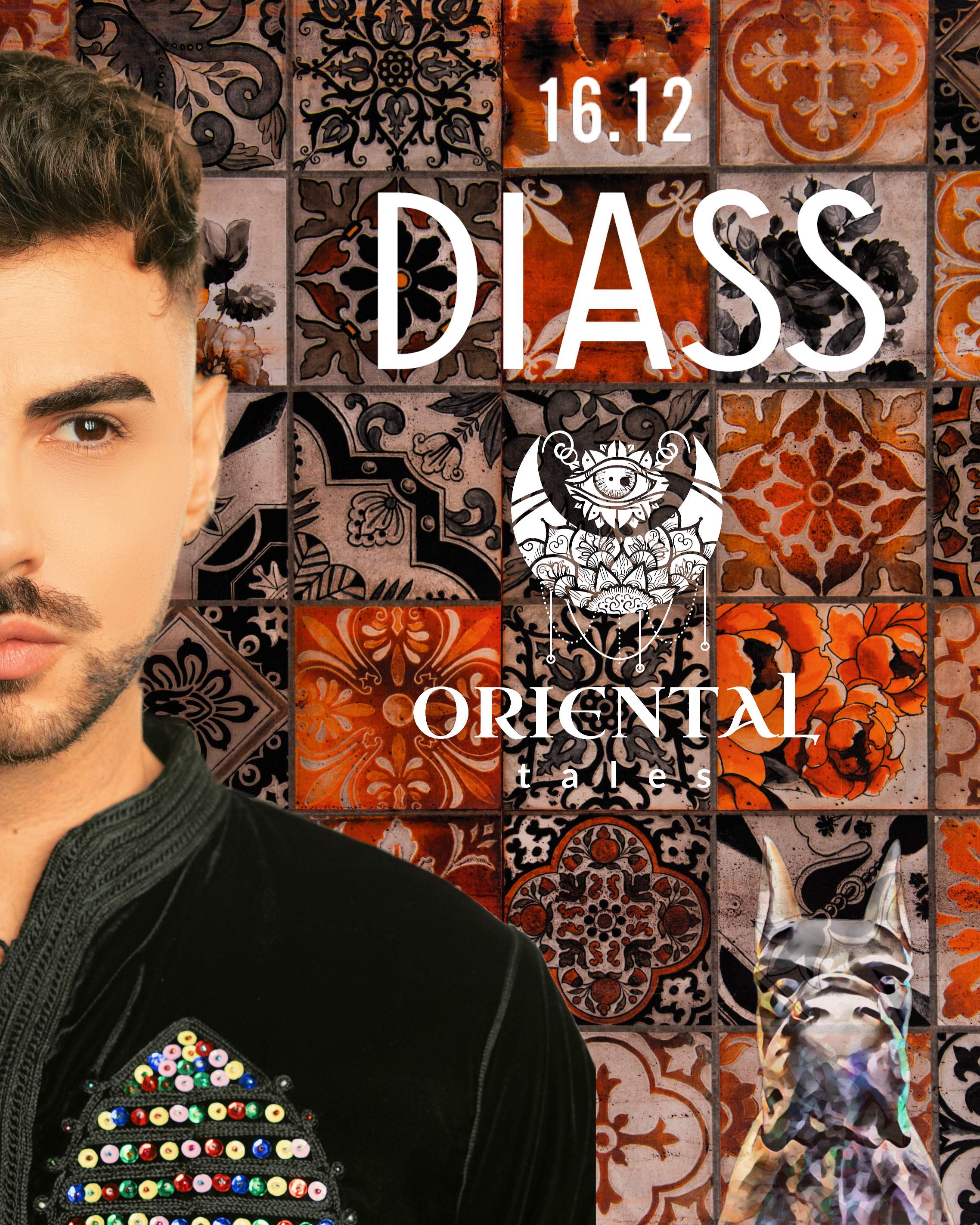 The Oriental Tales: Diass - Página frontal
