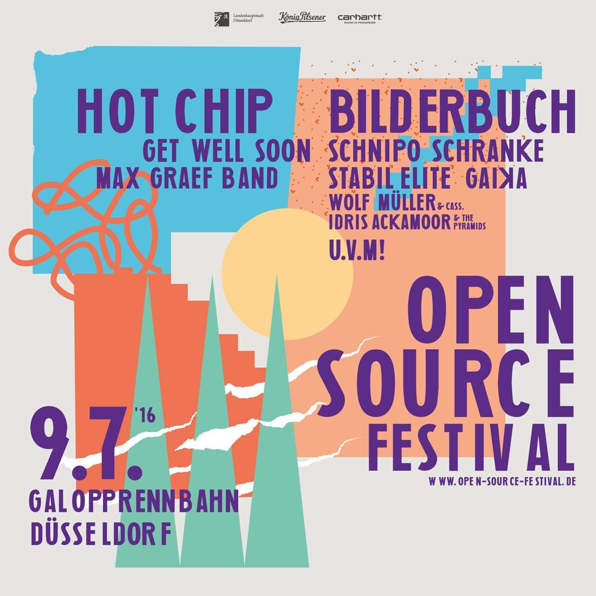 Open Source Festival 2016 - Página frontal