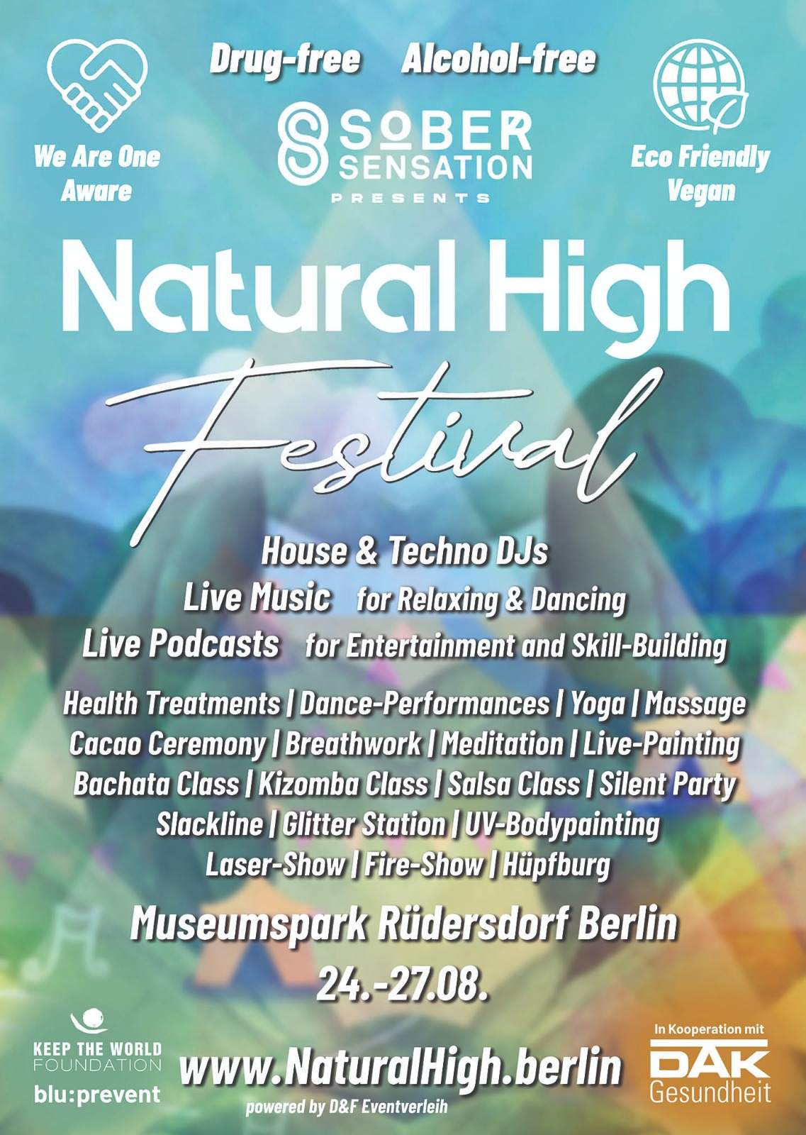 Natural High Festival 2023 - Página frontal