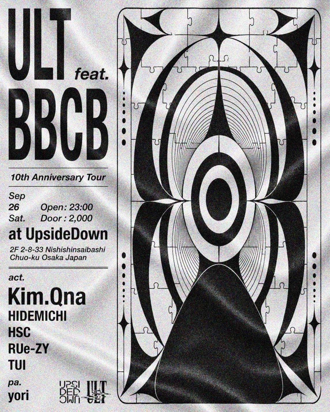 ULT feat. BBCB 10th Anniversary Tour em Upsidedown, Osaka