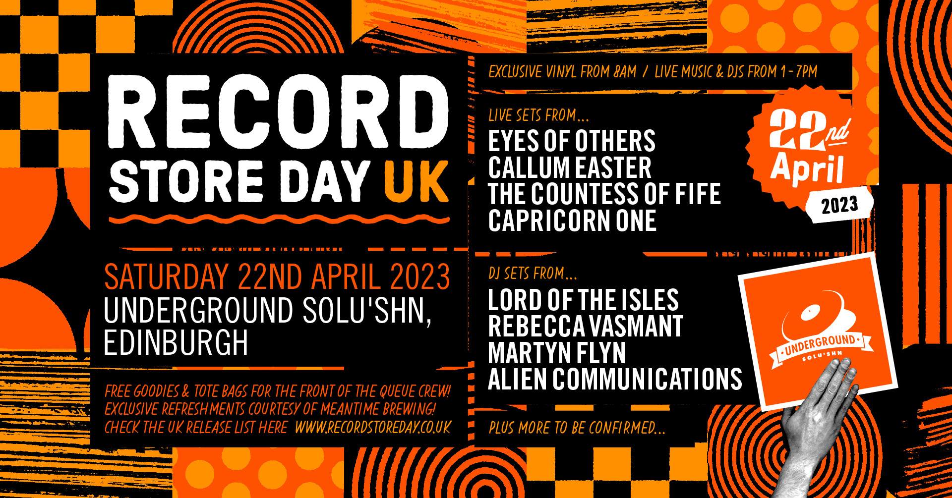 Record Store Day feat. Lord of the Isles, Eyes of Others, Alien Communications and more - Página frontal