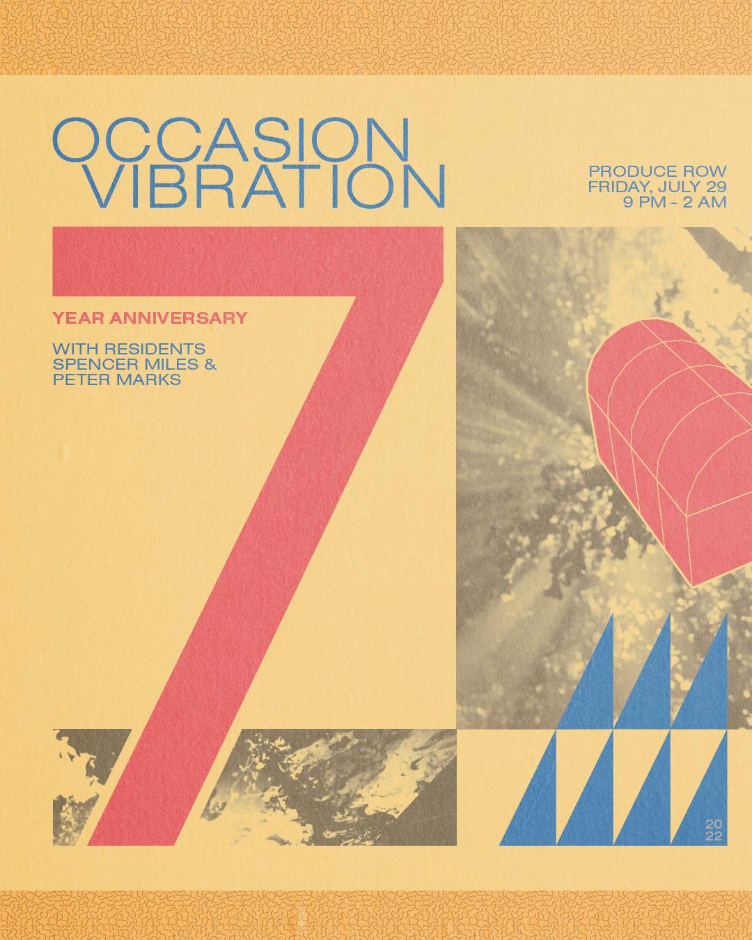 Occasion Vibration 7 Year Anniversary - Página frontal