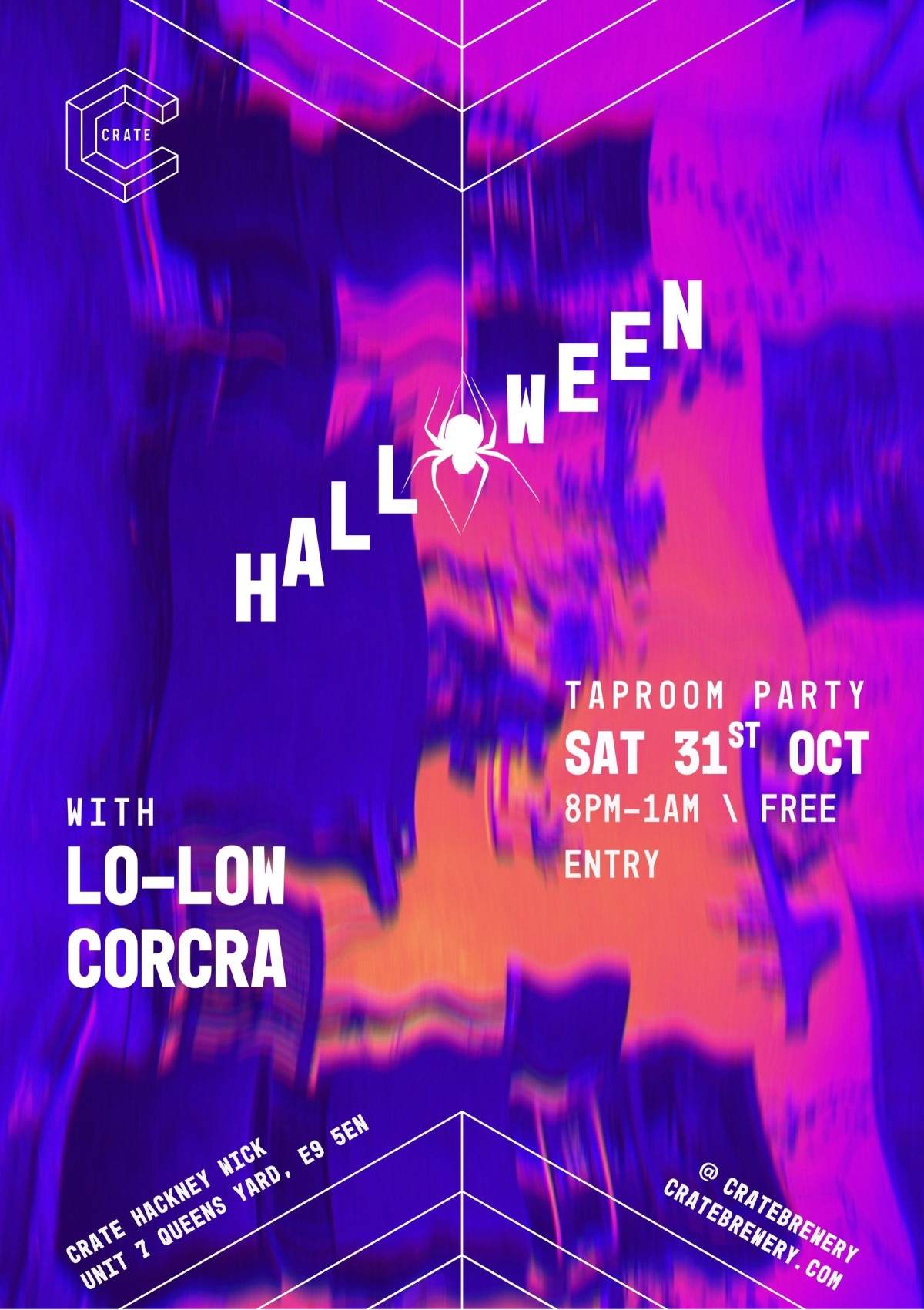 CRATE presents: {FREE} Halloween Taproom Takeover at Crate Brewery ...