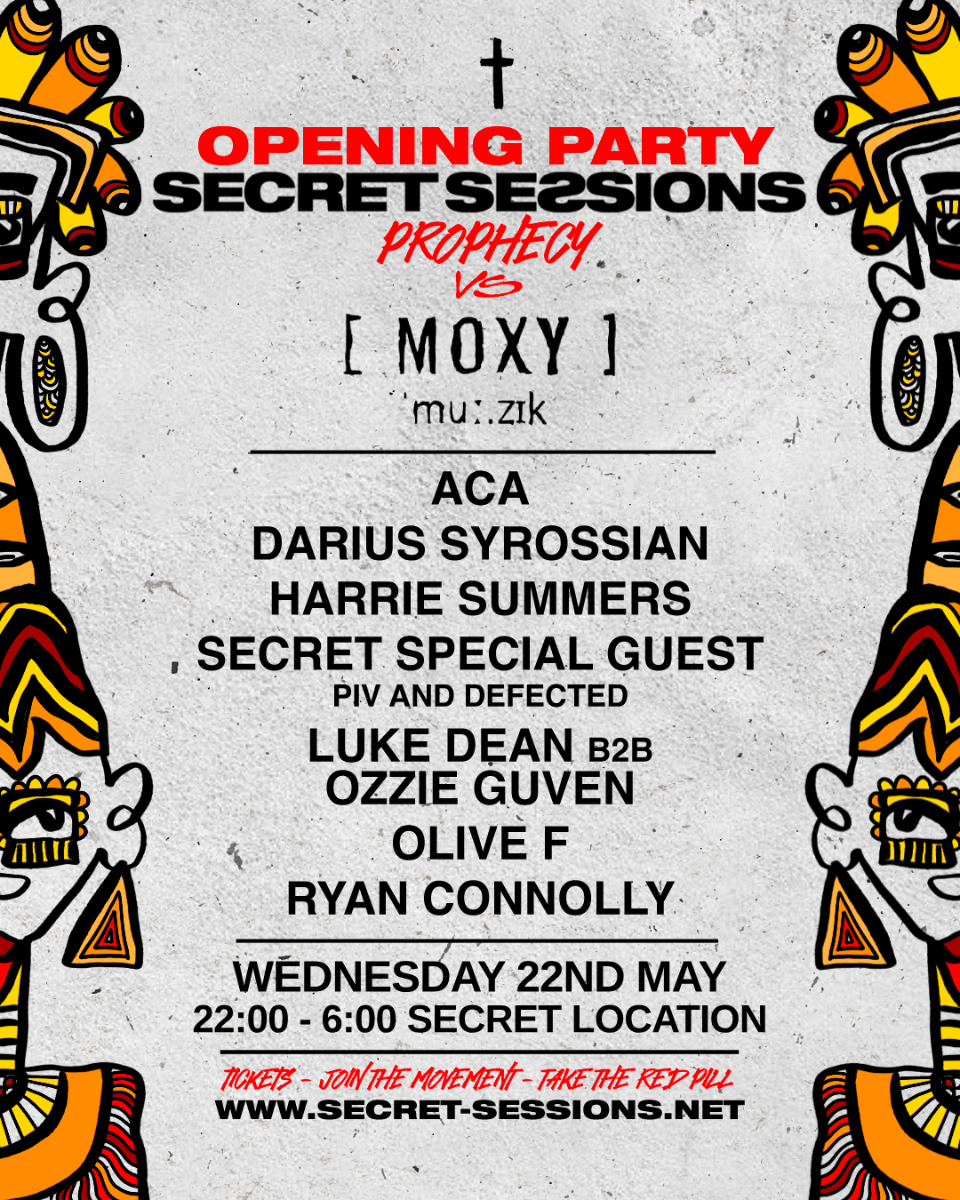 Secret Sessions x Moxy - Prophecy - Opening Party IBIZA - Página frontal