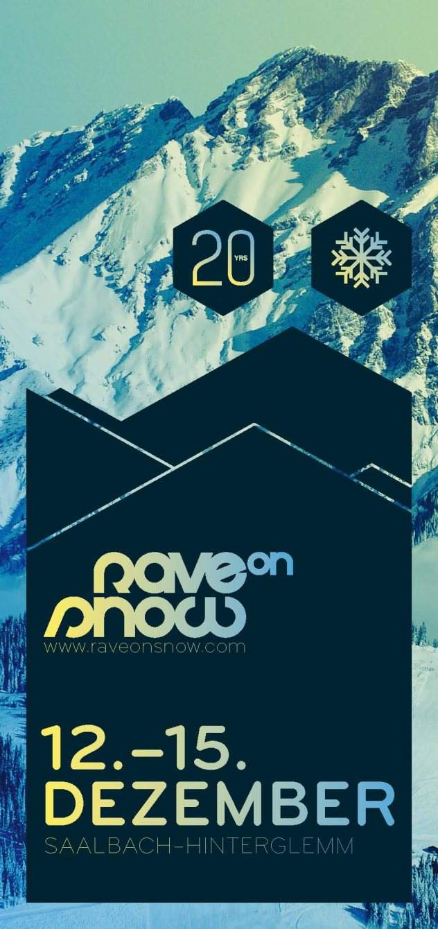 Rave On Snow 2013 - フライヤー表