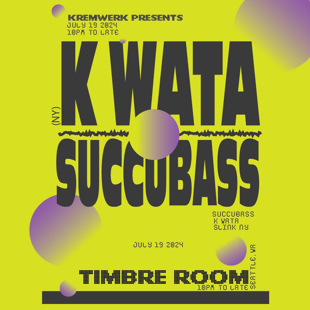 Kremwerk presents: K Wata x Succubass - Página frontal