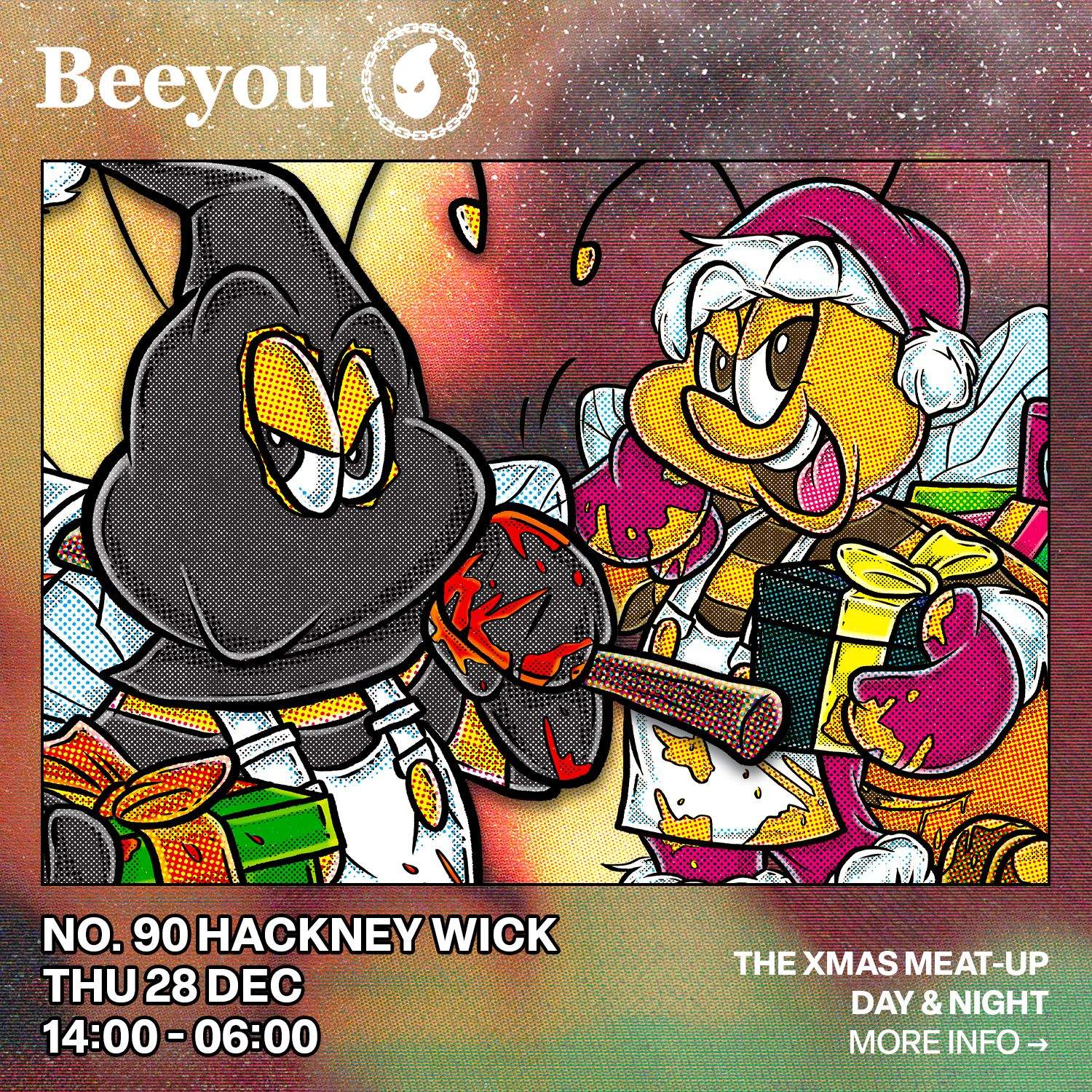 [Day] Beeyou x Dungeon Meat: The Xmas Meat-Up - Página frontal