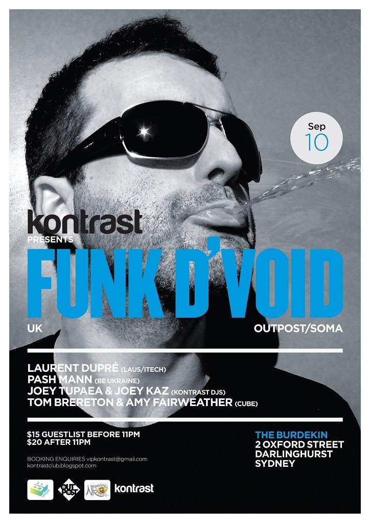 Kontrast presents Funk D'Void - Página frontal