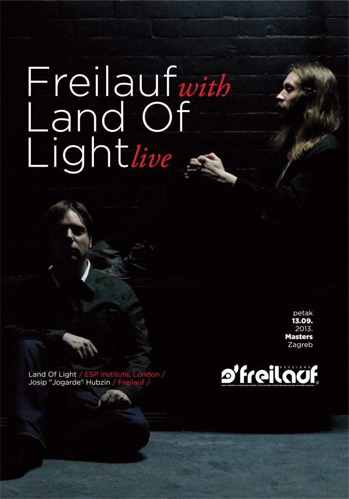 Freilauf with Land of Light Live - Página frontal