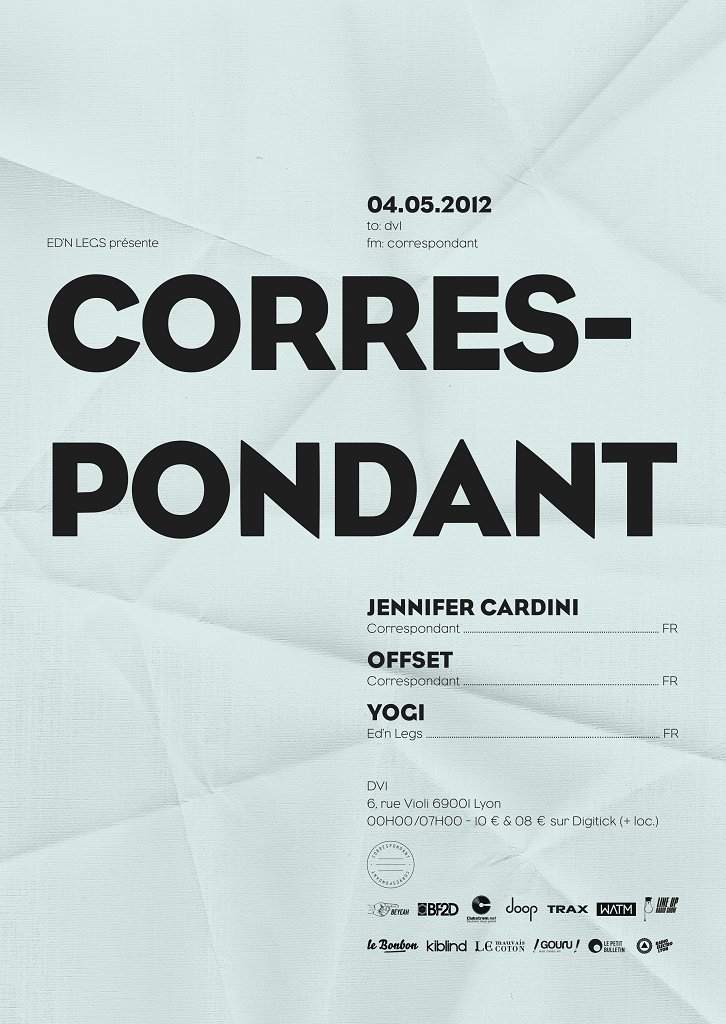 One Night Stand 011 Correspondant with Jennifer Cardini, Offset, Yogi - Página frontal