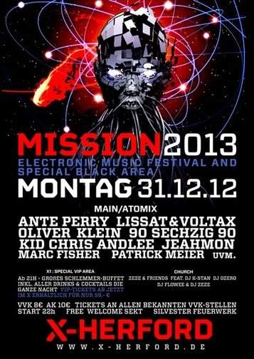 Mission 2013 - Página frontal