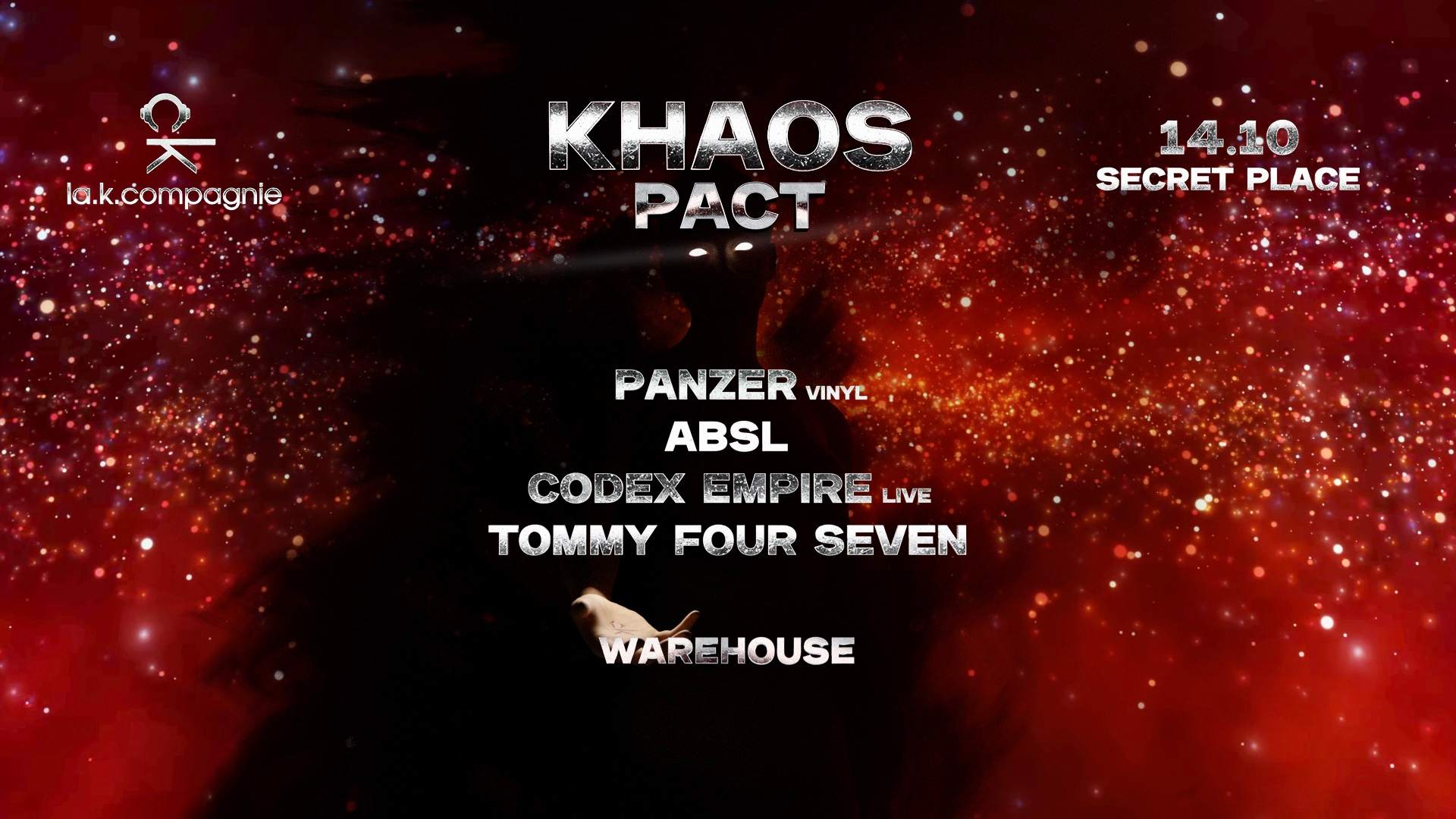 KHAOS : PACT with ABSL Codex Empire PANZER Tommy Four Seven - フライヤー表