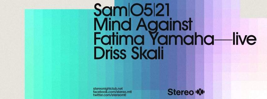 Mind Against - Fatima Yamaha (Live) - Driss Skali - Página frontal