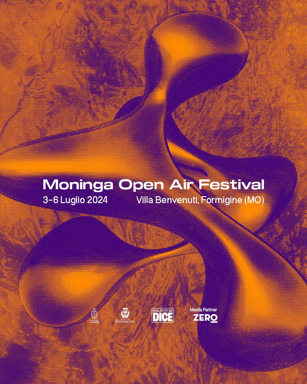 Moninga Open Air Festival 2024 - フライヤー表