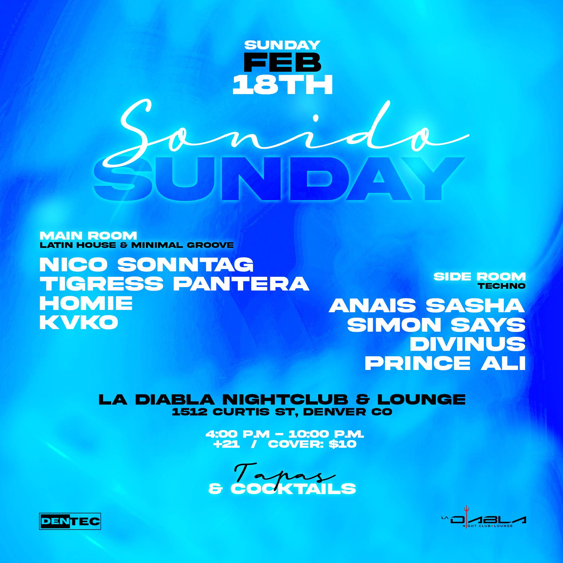Sonido Sunday at La Diabla Nightclub & Lounge - Página frontal