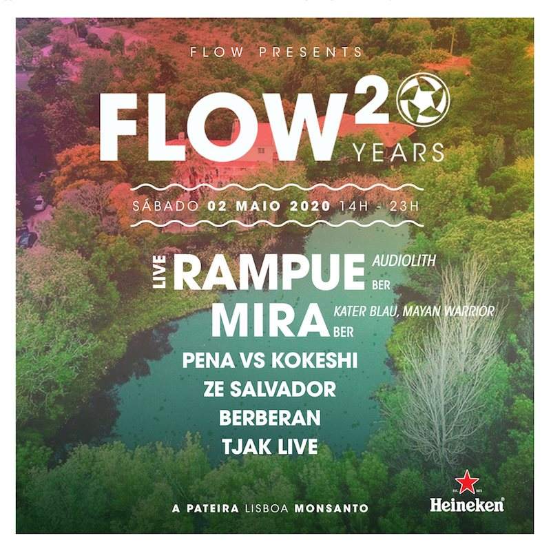 Flow 20 Years with Rampue Live, Mira - フライヤー表