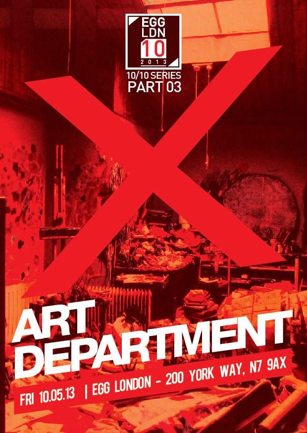10x10: X presents: Art Department - Página frontal