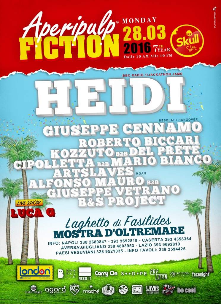 Aperipulp 'Fiction' - Easter Edition 2016 with Heidi - フライヤー表