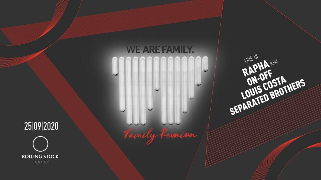 WE ARE FAMILY - Family Reunion - Página frontal