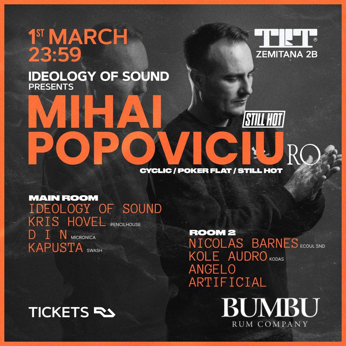 Ideology of Sound presents Mihai Popoviciu - フライヤー裏