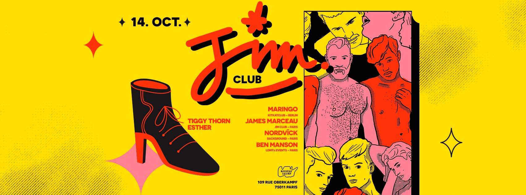 JIM Club #8 - フライヤー表