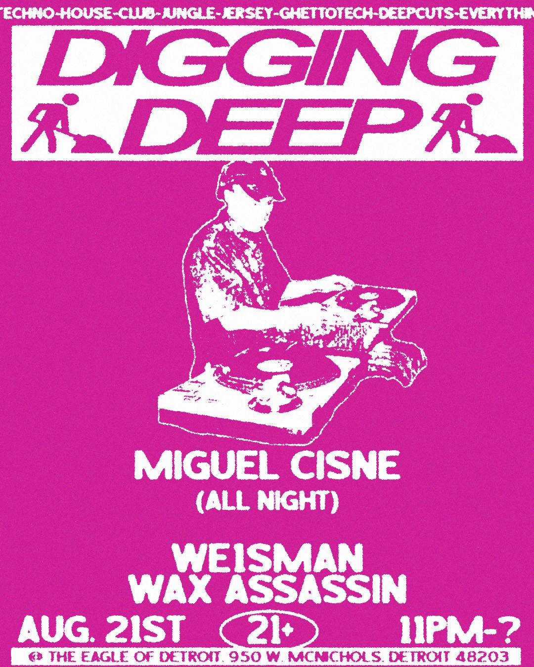 digging deep at RnR Saloon/Detroit Eagle, Detroit