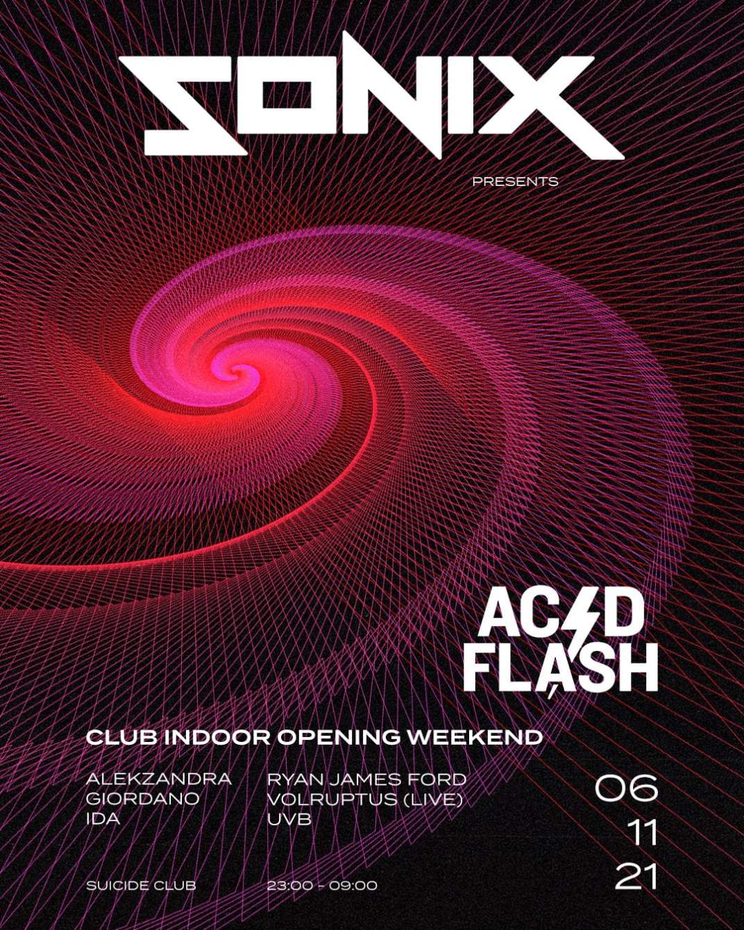 Sonix.04 Feat. ACID FLASH - Página frontal