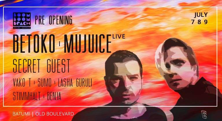 Pre Opening ⎊ Betoko ⎊ Mujuice Live ⎊ Secret Guest and Many More. - Página frontal
