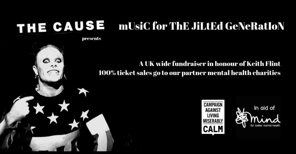 The Cause: Music For the Jilted Generation - Calm & Mind Fundraiser - Página frontal