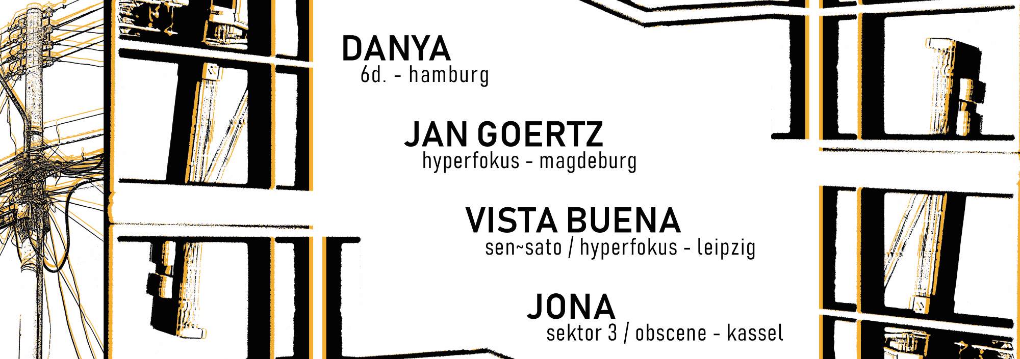 Hyperfokus 12h with Danya, Vista Buena, Jona, Jan Goertz - Página trasera